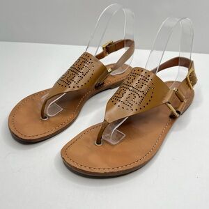 Tory Burch Daniela Flat SandalsBrown Size 7:5